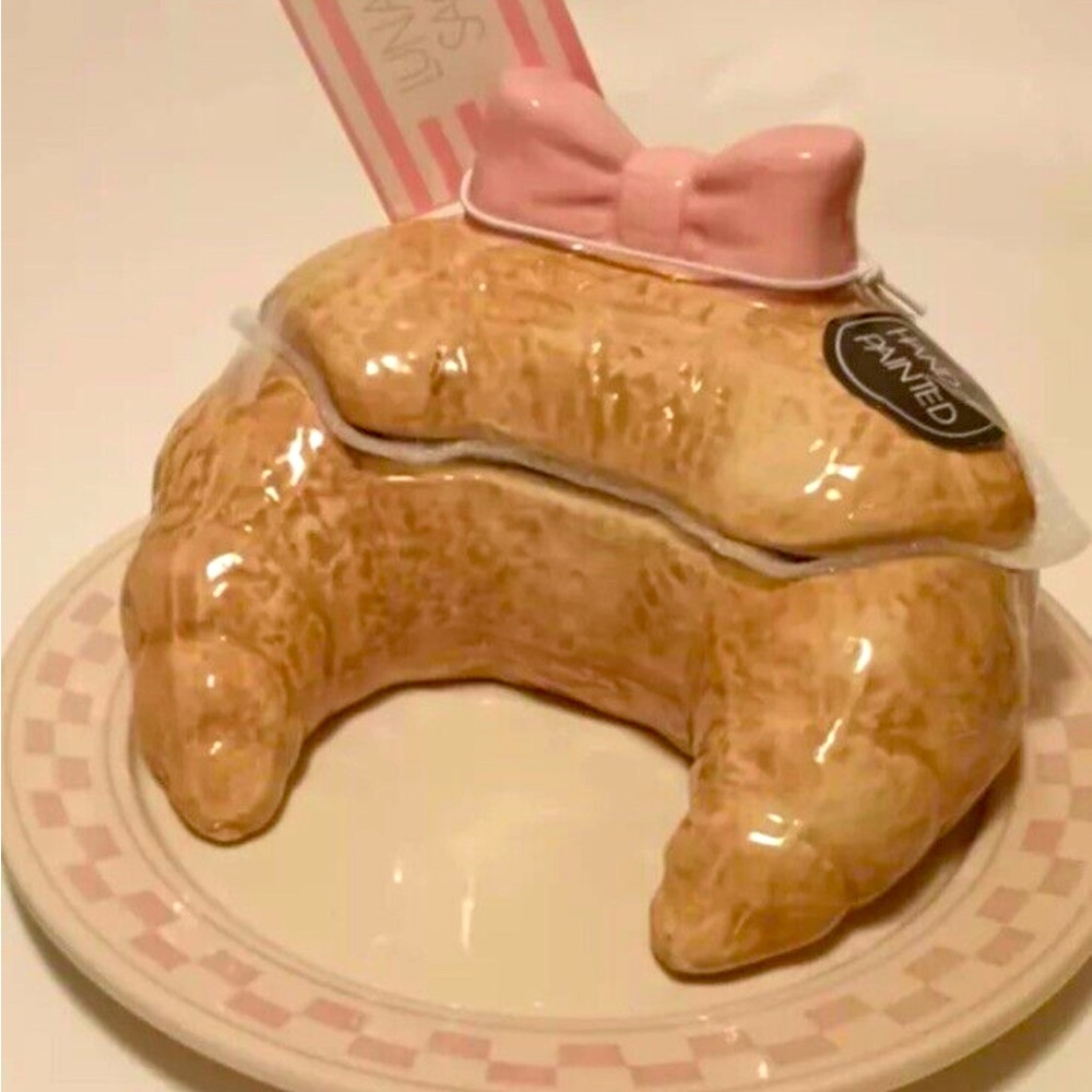 Ceramic Croissant Dish